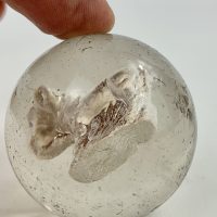 Antique Elephant Sulphide German Marble Educational Tool