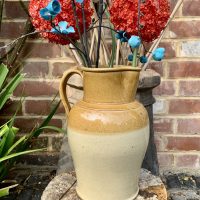 Large Stoneware Kitchen Cottage Jug