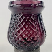Purple Glass DRGM Fairy Lamp
