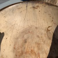 Antique Treen Dairy Bowl