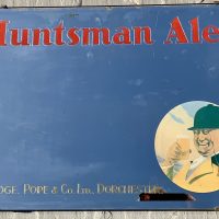 Scarce Huntsman Eldridge Pope Brewery Ale Advertising Mirror Dorchester