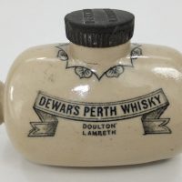 John Dewars Perth Whisky Muff Warmer Doulton Lambeth
