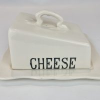 Masons Pottery Cheese Dish