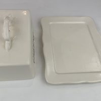 Masons Pottery Cheese Dish