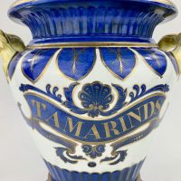 Antique Alcock Pottery Drug Jar Tamarinds