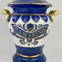 Antique Alcock Pottery Drug Jar Tamarinds