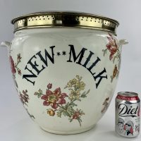 Exceptional Pottery New Milk Pail