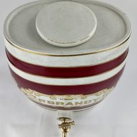 Antique Pottery Brandy Pub Bar Barrel