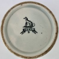 Henri,s Calf Rearing Feed Ironstone Pottery Pot Farming Veterinary Hull