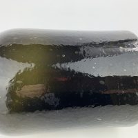 Antique Black Glass Utility Bottle