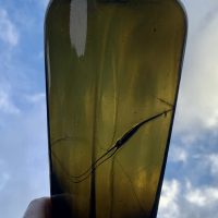 Dutch Gin Bottle Blow Pipe Pontil