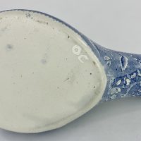 Blue & White Transfer Print Pottery Male Urinal