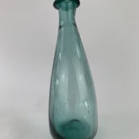 Small Freeblown Flask Aquamarine German?