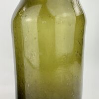 French Truffle Cornichon Preserve Glass Jar Pontil