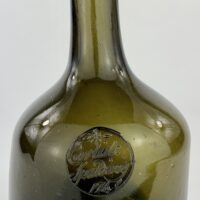 Exceptional Mining Sealed Mallet Wine Bottle Carlisle Spedding 1741 Cumbria
