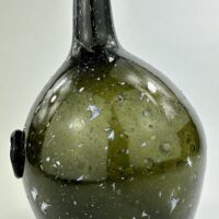 Antique Alloa Glass Bottle SW 1792