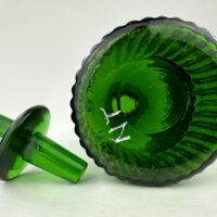 Rare Green Ribbed Syrup of Eastoni Apothecary Poison Bottle