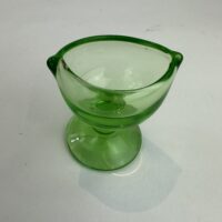 Baccarat Crystal Uranium Glass Eye Bath Wash Cup
