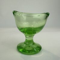 Baccarat Crystal Uranium Glass Eye Bath Wash Cup
