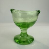 Baccarat Crystal Uranium Glass Eye Bath Wash Cup