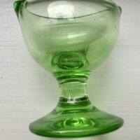 Baccarat Crystal Uranium Glass Eye Bath Wash Cup