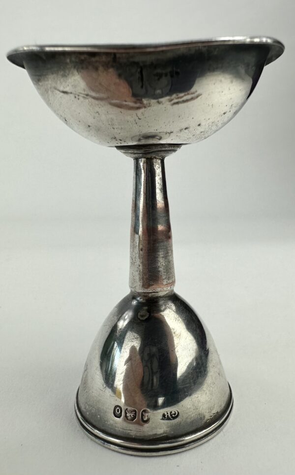 Antique Silver Eyebath Eye Wash Cup