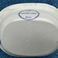 Blue & White Pottery Pie Dish Lass Deal