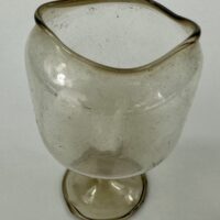 Lamp work Glass Eyebath Eyewash Cup