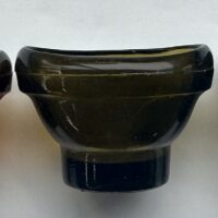 Brown Glass Eyebath Eyewash Cups
