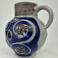Westerwald German Stoneware William 111 Royal Jug