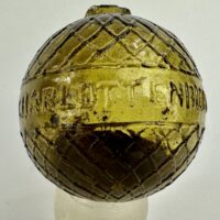 Antique Glass Target Ball Dr Frank Charlottenburg Germany