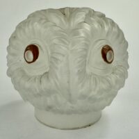 Antique Owl Glass Fairy Lamp No1