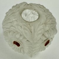 Antique Owl Glass Fairy Lamp No1