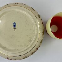 Large Burmese Glass Fairy Lamp & Base No2