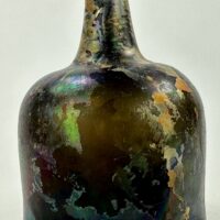 Antique River Washed Mallet Wine Bottle