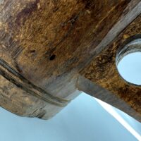 Antique Treen Grain Measure LCC