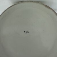 Antique Ironstone Pure Milk Pail Farmyard