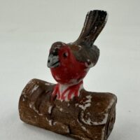 Antique Bisque Robin Cake Decoration