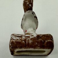 Antique Bisque Robin Cake Decoration