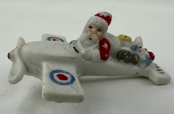 Rare Santa Royal Air Corps Aeroplane Decoration