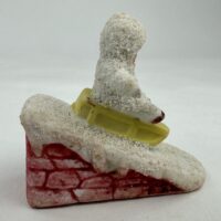 Antique Bisque Snow Baby Sledge