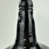 Antique Black Glass Apothecary Carboy