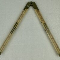 John Rabone & Sons German Silver Folding Rule