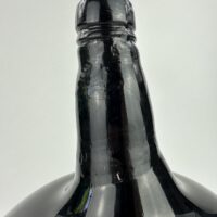 Antique Black Glass Apothecary Carboy