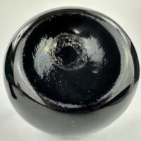 Antique Black Glass Apothecary Carboy