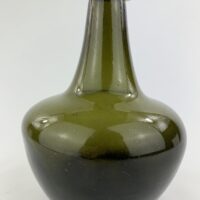 Shaft & Globe Glass Wine Bottle C1680 Mint