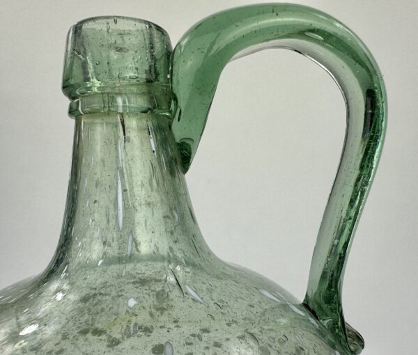 Nailsea Glass Flagon Bottle Jug