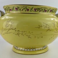 Rare Copeland Giant Ironstone Pottery Milk Pail