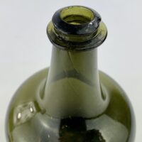 Shaft & Globe Glass Wine Bottle C1680 Mint