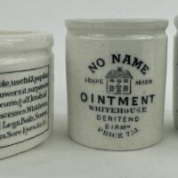 Cook Chemist Nottingham Pottery Ointment Pot